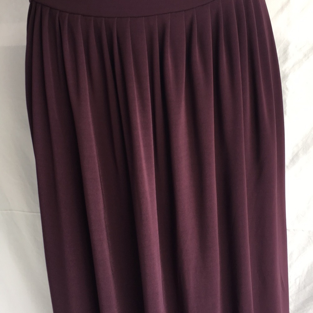 Marks &Spencer Per Una mauve skirt Sz UK 10 US 6 - Picture 3 of 7